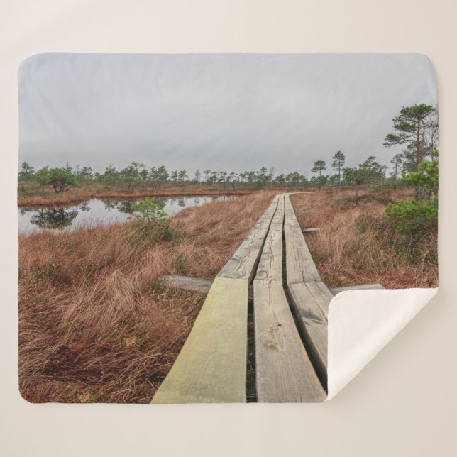 Manta Sherpa Senderismo en el pantano (Anverso (horizontal))