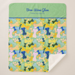 Manta Sherpa servicios de mascota de huesos de perro