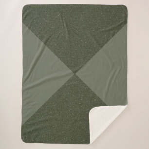 Manta Sherpa Sesión en blanco del Sherpa Green de Tone Moss