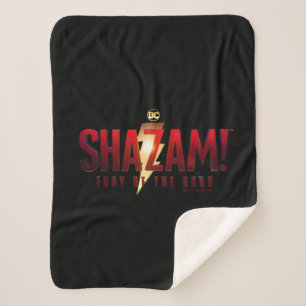 Manta Sherpa ¡SHAZAM! Furia de los dioses Logo de Furia de lo