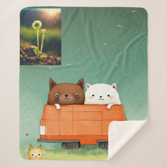 Manta Sherpa Sherpa Blanket (Anverso)