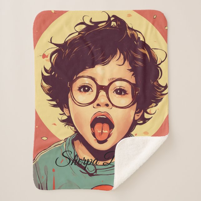 Manta Sherpa Sherpa Blanket (Anverso)