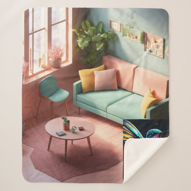 Manta Sherpa Sherpa Blanket (Anverso)