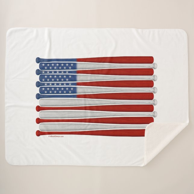 Manta Sherpa Sherpa Blanket América (Estados Unidos) (Anverso (horizontal))