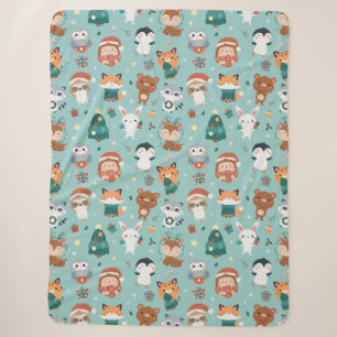 Manta Sherpa Sherpa Blanket Animales Adorables