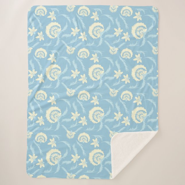 Manta Sherpa Sherpa Blanket azul pálido (Anverso)