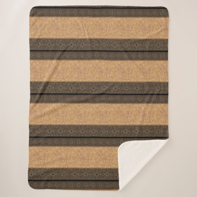 Manta Sherpa Sherpa Blanket-Large-Brown Yellowstone (Anverso)