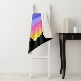 Manta Sherpa Sherpa Blanket Noche Diamond