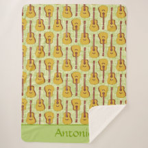 Sherpa Blanket personalizado de guitarra acústica