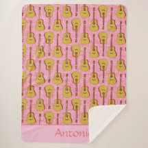 Sherpa Blanket personalizado de guitarra acústica