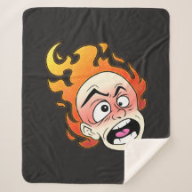 Sherpa Blanket Scovillelicous Fire Head