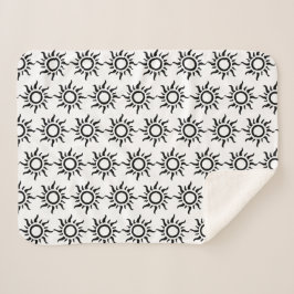 Manta Sherpa Sherpa Blanket - Sun