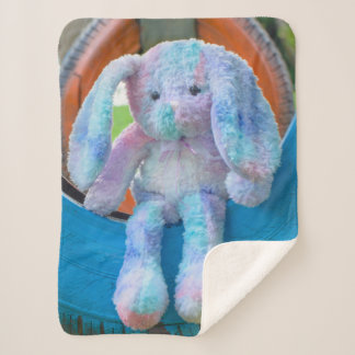 Manta Sherpa sherpa fleece blanket cute rabbit