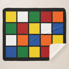 Manta Sherpa Sherpadecke "Quadro"