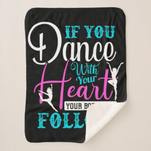 Manta Sherpa Si Bailas Con El Corazón