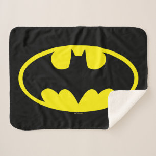 Manta Sherpa Símbolo de Batman   Logotipo del Óvalo de Bat