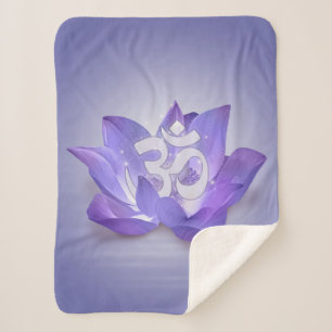 Manta Sherpa Símbolo muy peri Lotus y OM