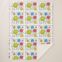 Símbolos de virus de Covid