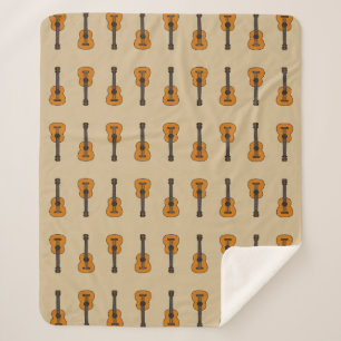 Manta Sherpa Simple Acoustic Guitar Cartoon