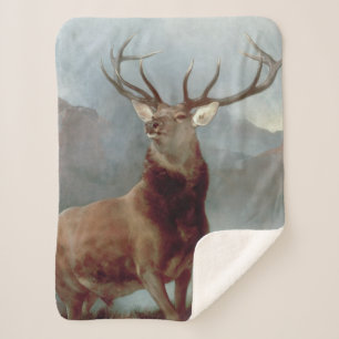 Manta Sherpa Sir Edwin Landseer Monarca del Glen, 1851