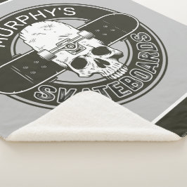 Manta Sherpa Skateboarding Skateboarding Personalizada