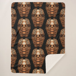 Manta Sherpa Skull Within: Dando a conocer la complejidad inter