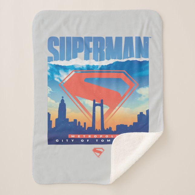 Manta Sherpa Skyline de Superman Metropolis (Anverso)