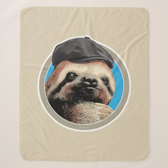 Manta Sherpa Sloth (in Baker Boy hat) (Anverso)