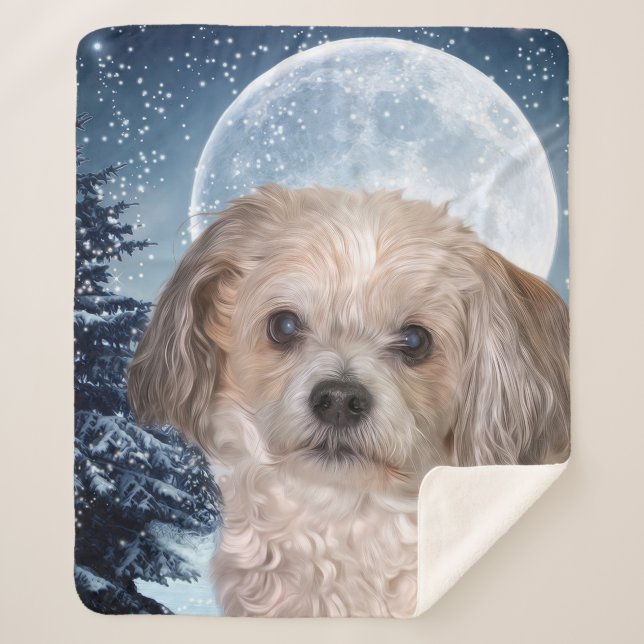 Manta Sherpa Smitty Winter Moon (Anverso)