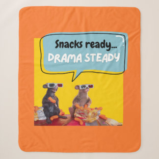Manta Sherpa Snacks Listos, Drama Steady