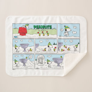 Manta Sherpa Snoopy y la tripulación
