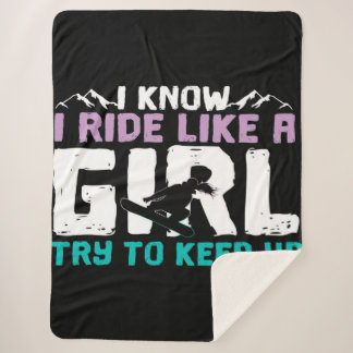 Manta Sherpa snowboard Blanket