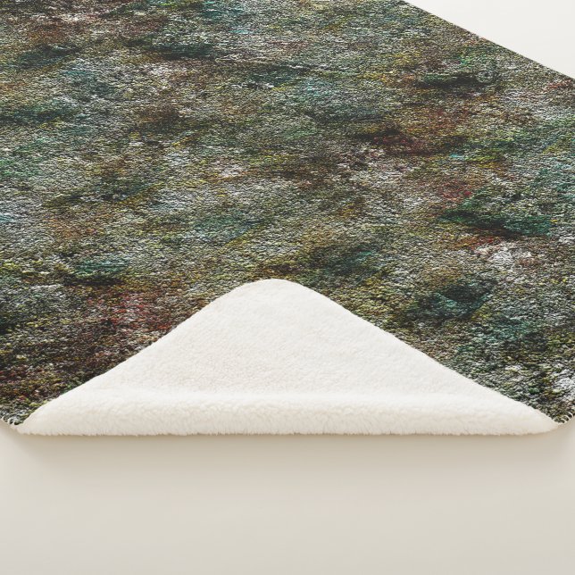 Manta Sherpa Sobras de tinta spray da cabine de pintura (3/4)