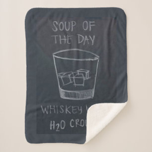 Manta Sherpa SOUP of the DAY, WHISKY with H20 CROUTONS
