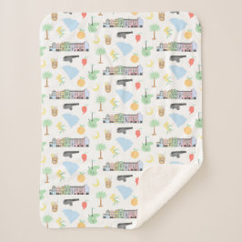 Manta Sherpa South Carolina Blanket