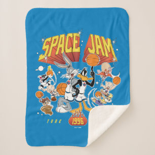 Manta Sherpa SPACE JAM™ TUNE SQUAD™ 1996 Gráfico
