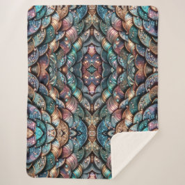 Manta Sherpa Sparkling Scales