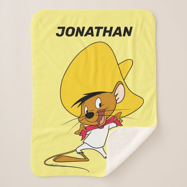 Manta Sherpa SPEEDY GONZALES™ Bow-Tie (Anverso)