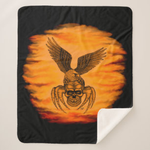 Manta Sherpa Spiderskull con águila
