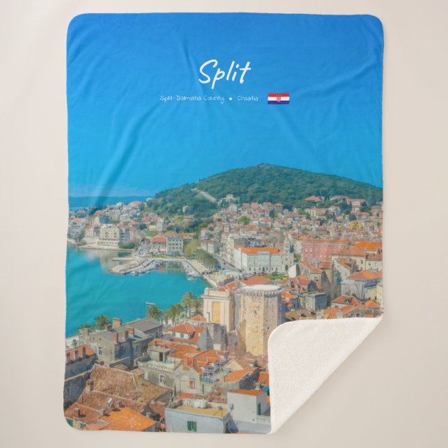 Manta Sherpa Split, Croacia - Ciudad Costera (Anverso)