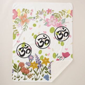 Manta Sherpa Spring Bloom