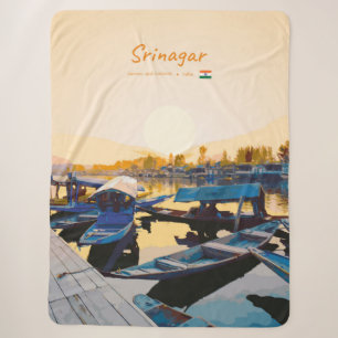 Manta Sherpa Srinagar, India - Lago Dal - Barcas Shikara