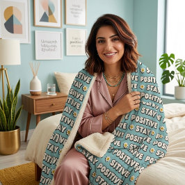 Manta Sherpa Stay Positive