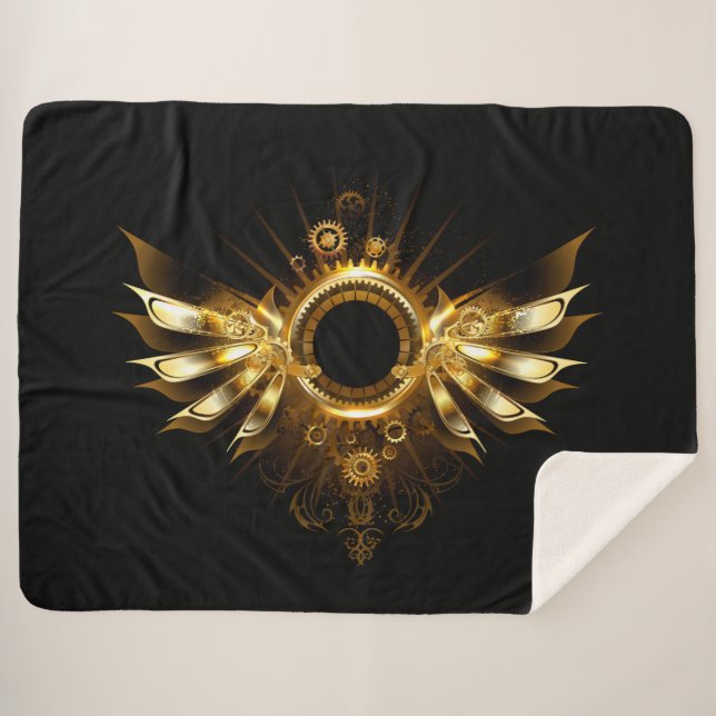 Manta Sherpa Steampunk wings (Anverso (horizontal))