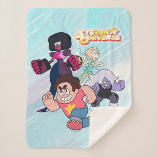 Manta Sherpa Steven Universe Acción del Grupo Crystal Gem