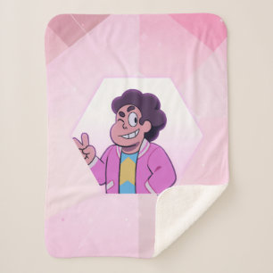 Manta Sherpa Steven Universe   Retrato de diamante rosa