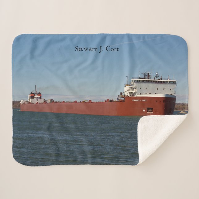 Manta Sherpa Stewart J. Cort sherpa blanket (Anverso (horizontal))