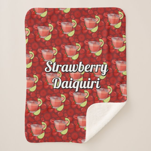 Manta Sherpa Strawberry Daiquiri (Anverso)