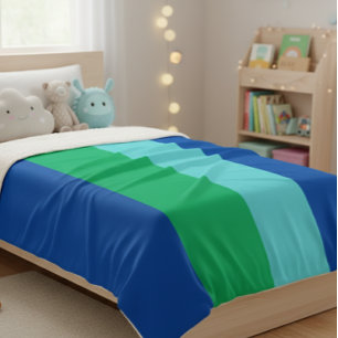 Manta Sherpa striped blanket for kids