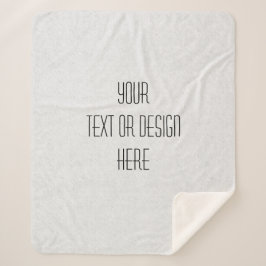 Manta Sherpa Su diseño personalizado -